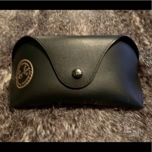 New Ray-Ban sunglasses case black.